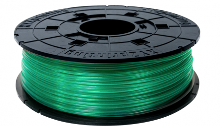 Пластик для картриджа PLA XYZPrinting, прозрачно-зеленый, 600 гр.